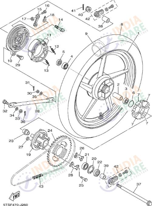 REAR WHEEL